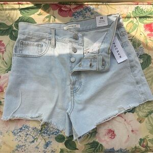 NWT PacSun Vintage Highrise jean shorts 26